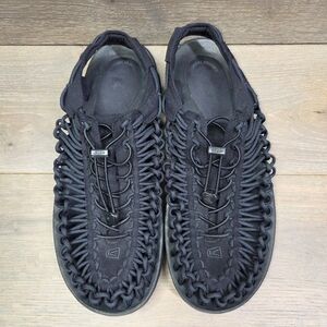 KEEN Men's Uneek Black Sandals